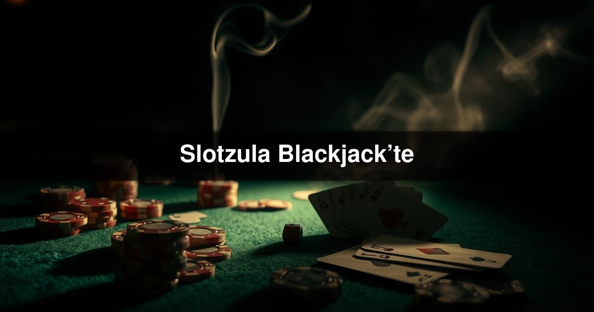 Slotzula Blackjack’te